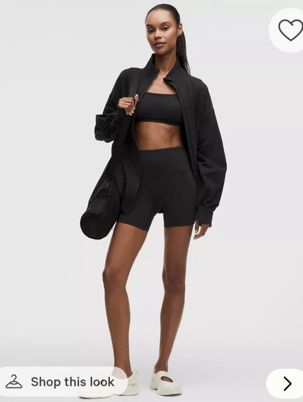 Lululemon Align High-Waist Black Women's Bike Shorts